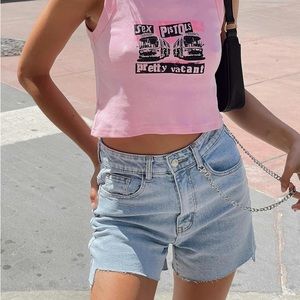 Princess Polly Tiyarna Denim Shorts